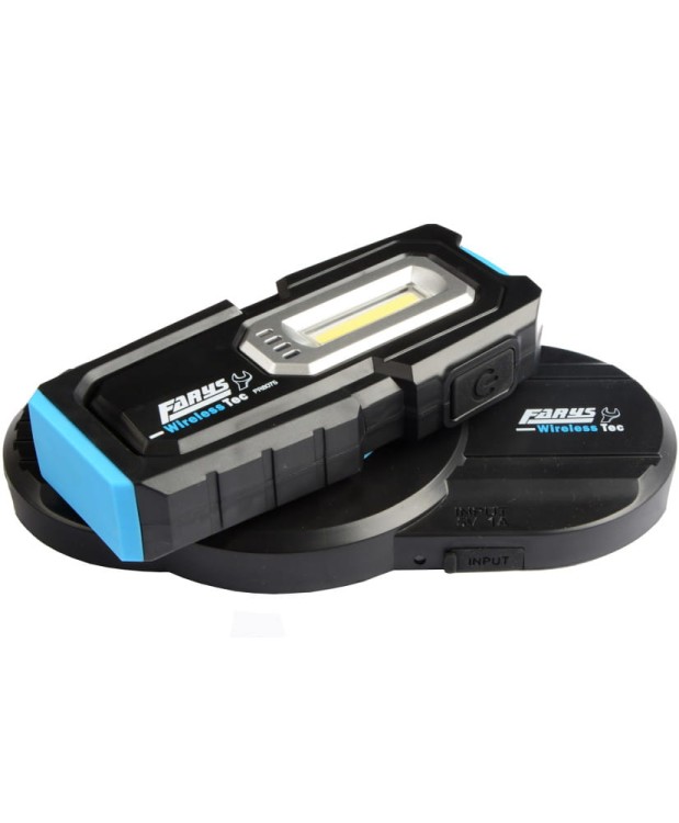 Latarka warsztatowa COB LED ze stacją ładującą FR8075