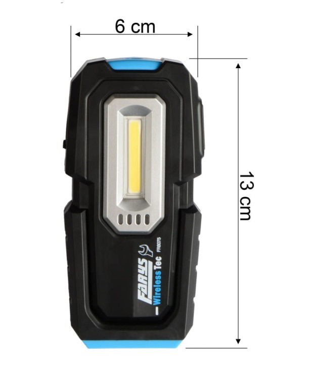 Latarka warsztatowa COB LED ze stacją ładującą FR8075