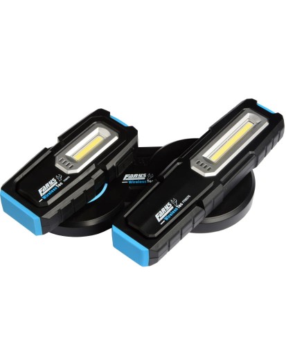 Latarki -2szt Latarka COB LED z ładowarką indukcyjną indukcja FR8077
