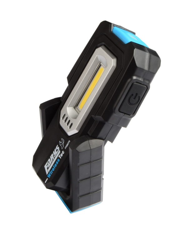 Latarki -2szt Latarka COB LED z ładowarką indukcyjną indukcja FR8077