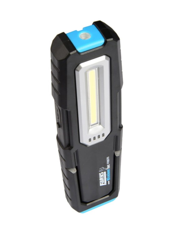 Latarki -2szt Latarka COB LED z ładowarką indukcyjną indukcja FR8077