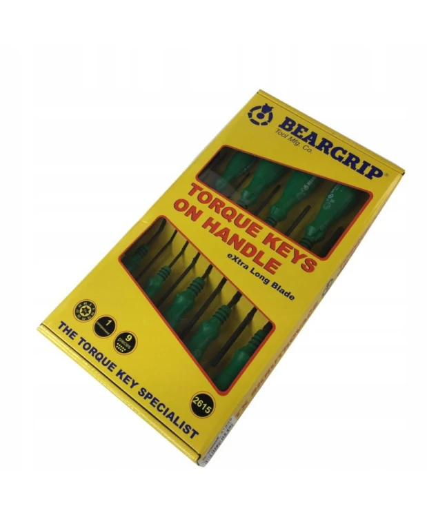 Zestaw wkrętaków TORX Beargrip 2615 (30B)