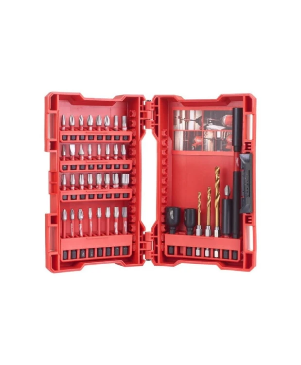 Zestaw bitów 40szt. Shockwave Impact Duty™ MILWAUKEE (16/1/A)