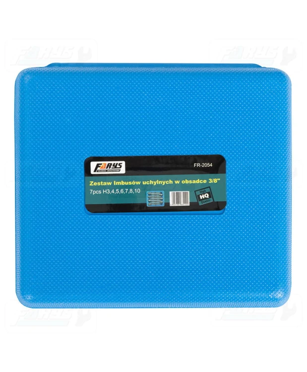 Zestaw imbusów uchylnych w obsadce imbus 3/8" - 7el. imbusy FR2054