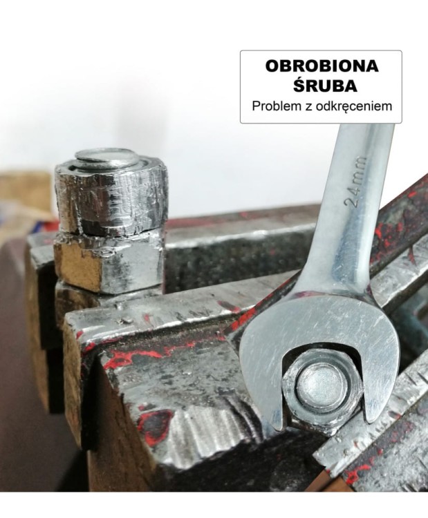 Wykrętaki nasadki do obrobionych śrub 1/2" - 16el. FR2402