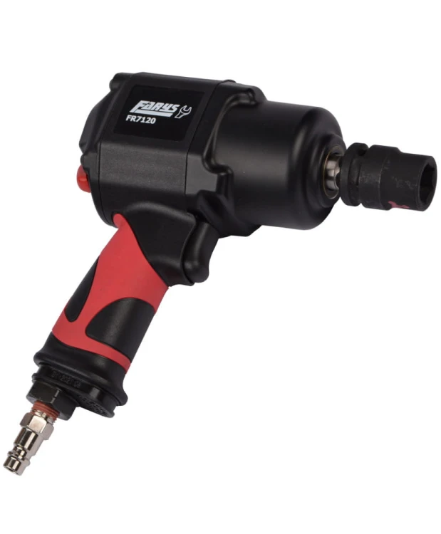 Klucz pneumatyczny udarowy 1/2" 1356Nm FR7120 w zestawie z nasadkami FR2565