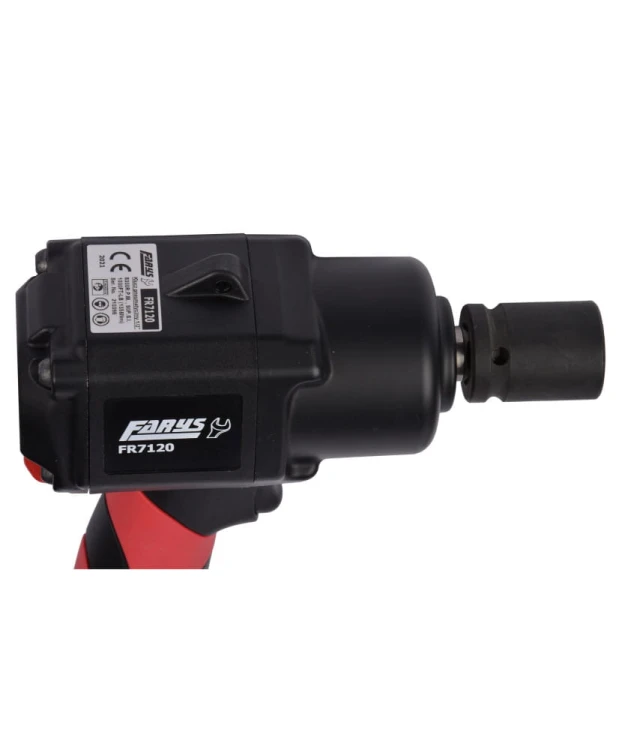 Klucz pneumatyczny udarowy 1/2" 1356Nm FR7120 w zestawie z nasadkami FR2565