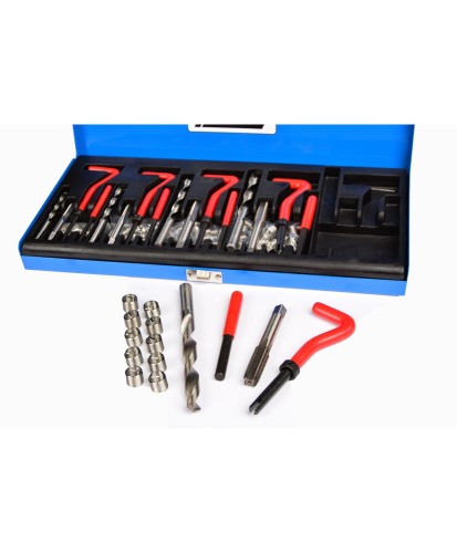 Zestaw do naprawy gwintów 131el. gwintowniki FR4826