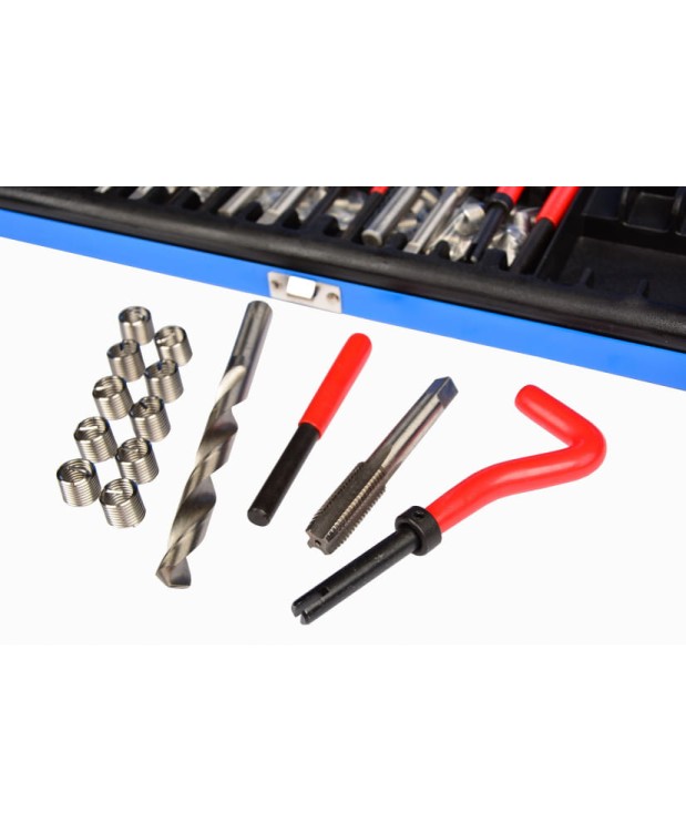 Zestaw do naprawy gwintów 131el. gwintowniki FR4826