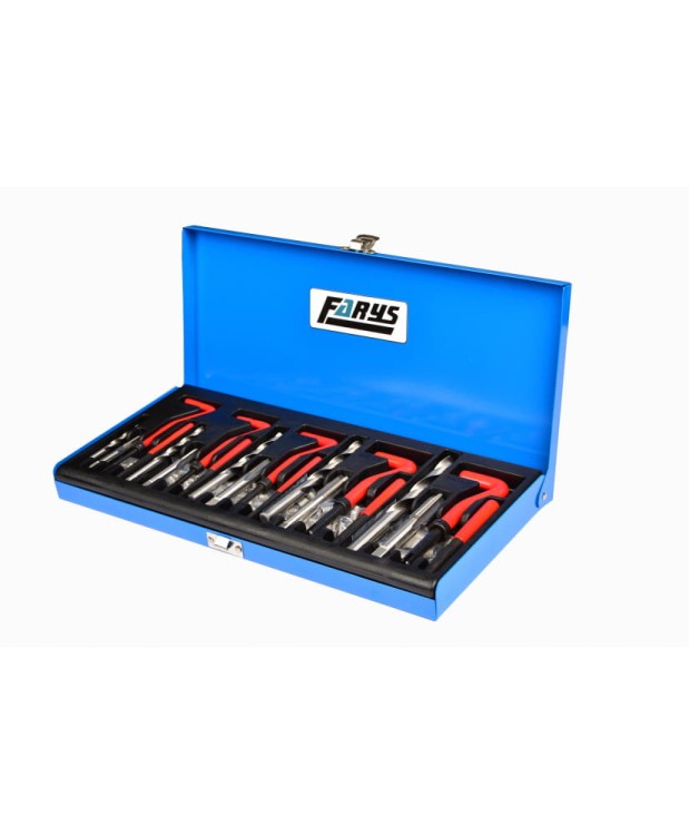 Zestaw do naprawy gwintów 131el. gwintowniki FR4826