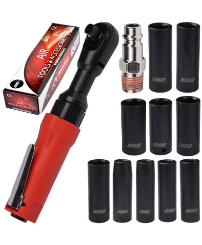 Grzechotka pneumatyczna 1/2" 122 Nm FR7125 Nasadki Gratis FR2560