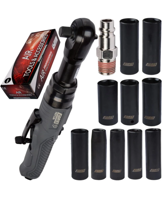 Grzechotka pneumatyczna 1/2" 245Nm FR7126 Nasadki Gratis FR2560