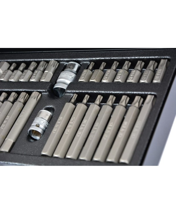 Zestaw kluczy bity,torx, imbus,spline 40el. FR2350