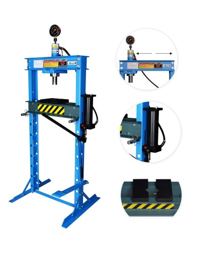 Prasa warsztatowa hydrauliczna nożna 20 ton FR5013  mocna