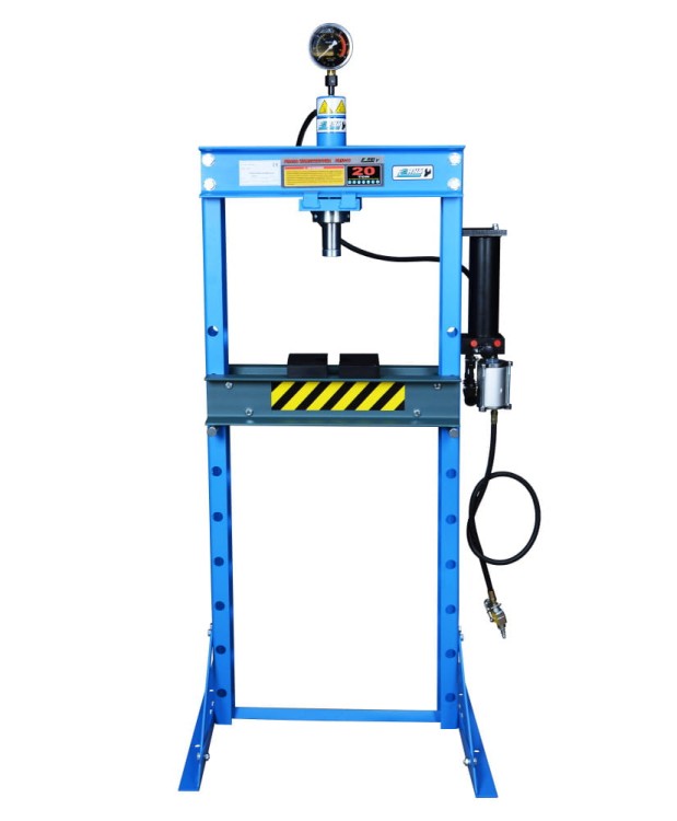 Prasa warsztatowa hydrauliczno pneumatyczna HP 20 ton FR5016 N