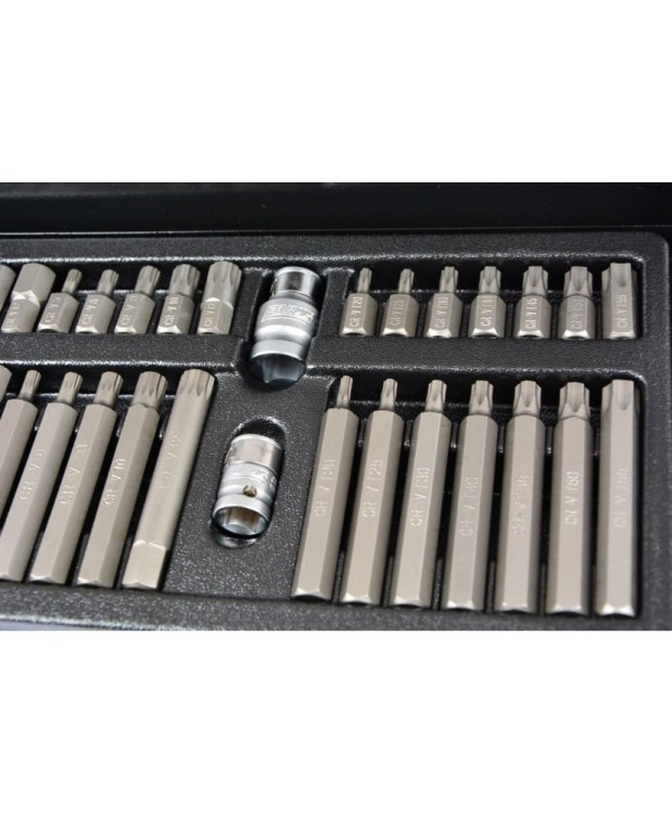 Zestaw kluczy bity,torx, imbus,spline 40el. FR2350