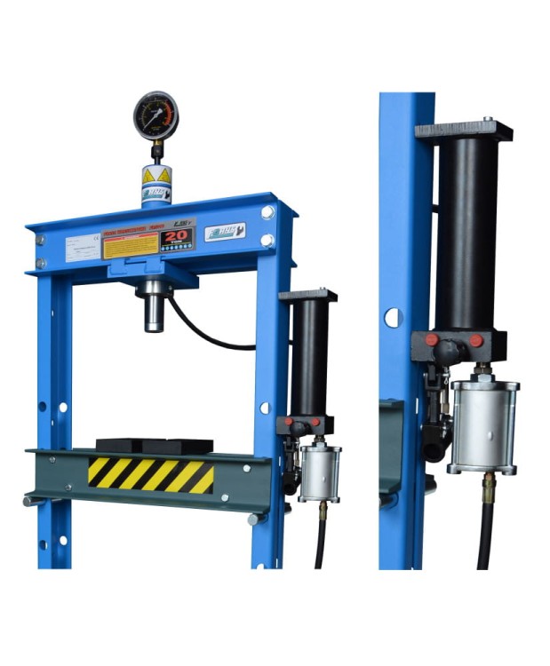 Prasa warsztatowa hydrauliczno pneumatyczna HP 20 ton FR5016 N