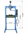 Prasa warsztatowa hydrauliczno pneumatyczna HP 20 ton FR5016 N