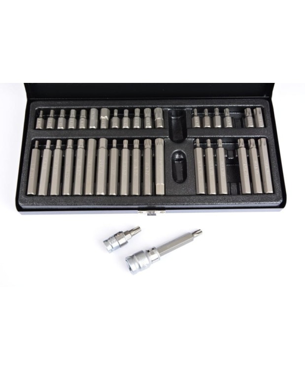 Zestaw kluczy bity,torx, imbus,spline 40el. FR2350