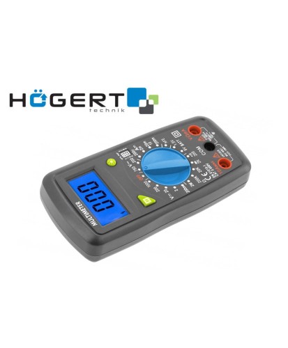 Multimetr miernik cyfrowy uniwersalny wielofunkcyjny próbnik LCD HT1E602 (1B)