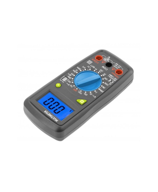 Multimetr miernik cyfrowy uniwersalny wielofunkcyjny próbnik LCD HT1E602 (1B)