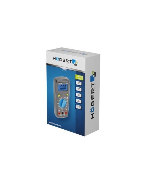 Multimetr miernik cyfrowy uniwersalny wielofunkcyjny próbnik LCD HT1E602 (1B)
