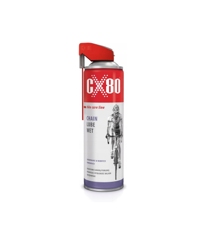 CX80 Mokry smar do łańcucha rowerowego CHAIN LUBE WET  500ml MTB (32C) (S1)