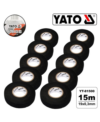 YATO 10szt. Taśma parciana do wiązek kabli 15M 19MM YT-81500 (25B) (S17)