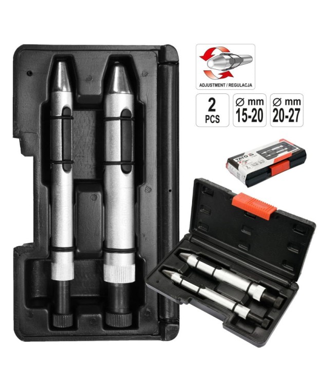 YATO Zestaw do centrowania tarczy sprzęgła. Zakres 15-20mm 20-27mm YT-06312