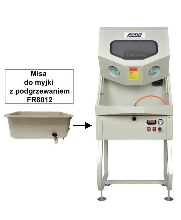 Misa, pojemnik, zbiornik do myjki z podgrzewaniem FR8012 Farys