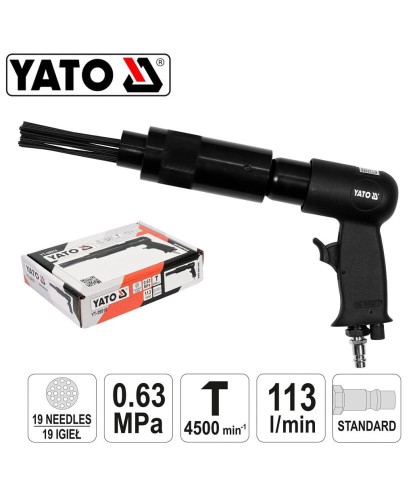 YATO Pneumatyczny młotek igłowy YT-09910 (26B)