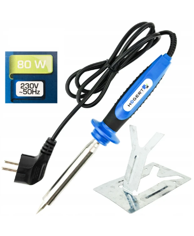 Lutownica elektryczna kolbowa mocna precyzyjna 80W HT2C303  (17D)(S27)