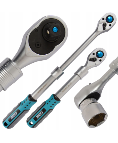 Grzechotka przedłużana 1/2" FR2456 szara teleskopowa