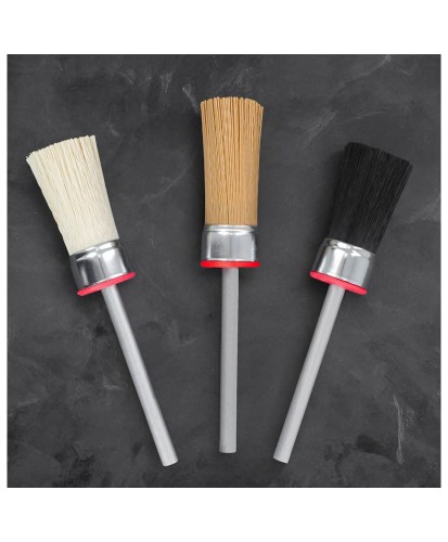 Zestaw pędzli 3szt Ø8mm przepływowych pędzel FR8021