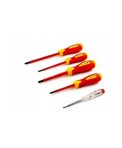 HÖGERT Zestaw wkrętaków 4 szt.1000V S2 + próbnik HT1S994 (1E)(S30)