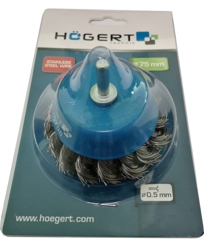 Szczotka czołowa z trzpieniem 75 mm HT7D706 (24D)(S18)