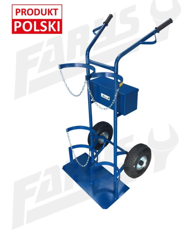 Wózek spawalniczy do butli tlen+ propan butan FR4134