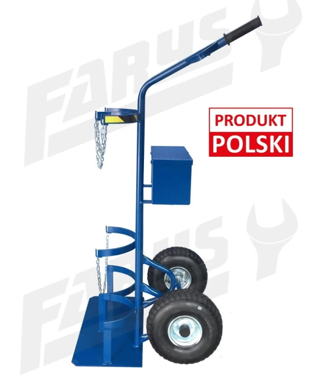 Wózek spawalniczy do butli tlen+ propan butan FR4134