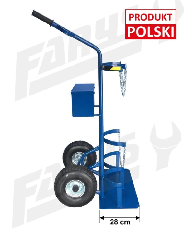 Wózek spawalniczy do butli tlen+ propan butan FR4134