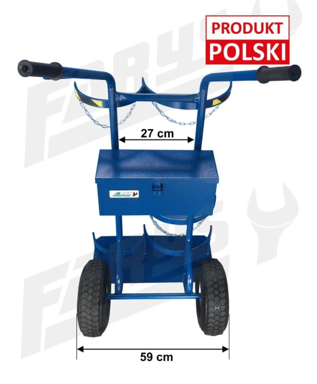Wózek spawalniczy do butli tlen+ propan butan FR4134