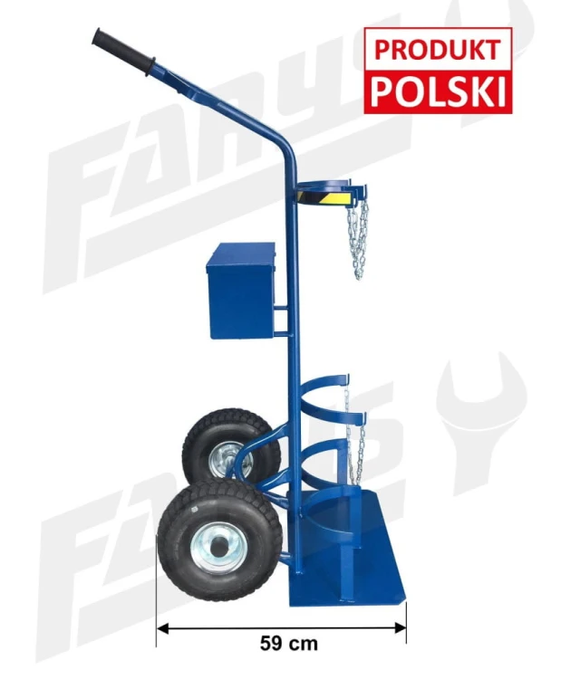Wózek spawalniczy do butli tlen+ propan butan FR4134