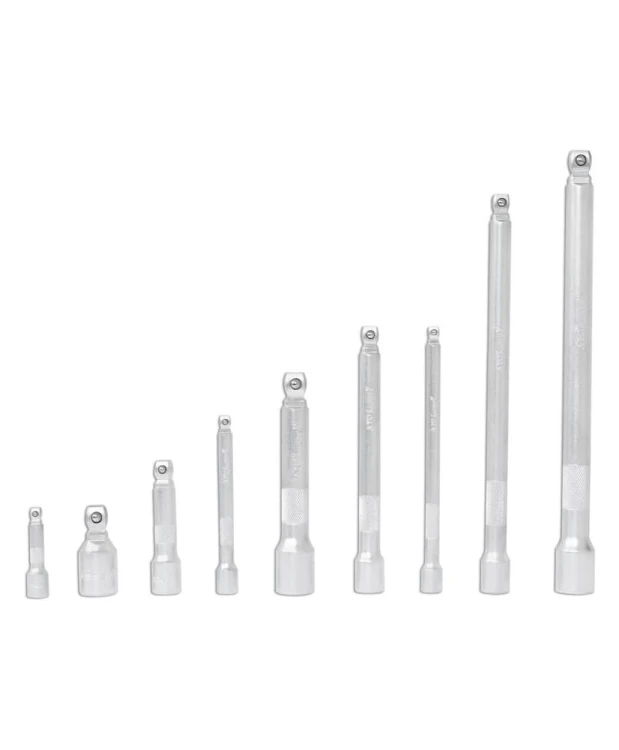 Przedłużki uchylne zestaw 1/2" 3/8" 1/4" 9el. FR2555