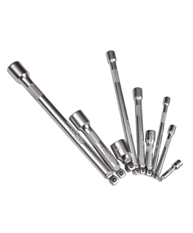 Przedłużki uchylne zestaw 1/2" 3/8" 1/4" 9el. FR2555