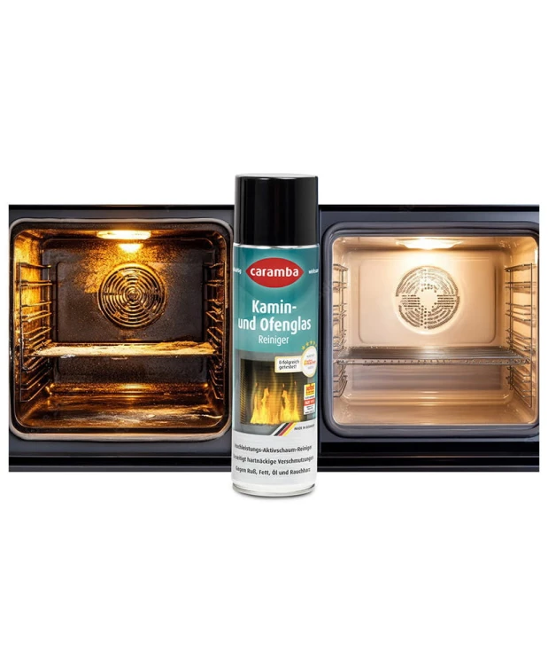 2szt Pianka do czyszczenia szyb kominków i piecyków 500ml+rękawiczki ( para)