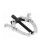 Ściągacz do łożysk 2-ramienny 4″/100mm HT8G201 (21B)
