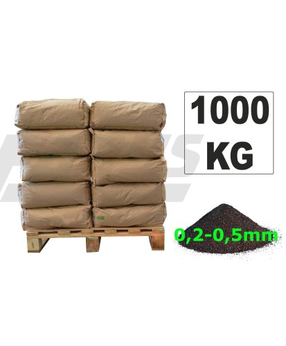 Ścierniwo korund do piaskowania 1tona polgrit 0,2-0,5mm 1000kg