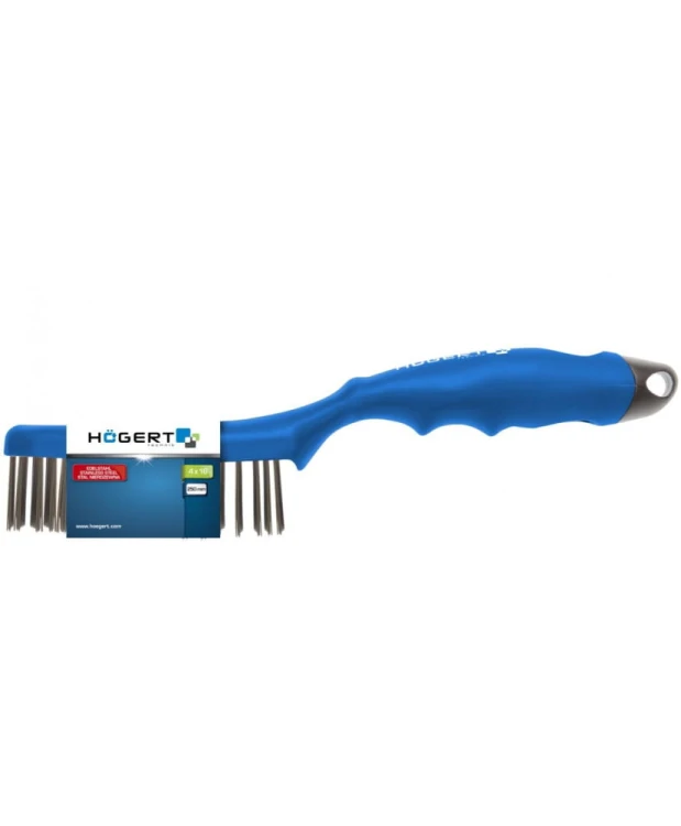 Szczotka stalowa, 4 rzędowa, nierdzewna HT3B622 (24E)(S3)