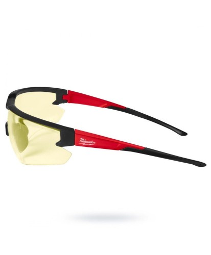 Milwaukee Okulary ochronne odporne na zarysowania, żółte 4932478927