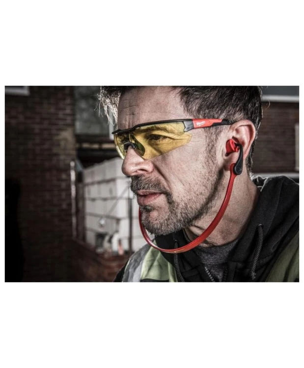 Milwaukee Okulary ochronne odporne na zarysowania, żółte 4932478927