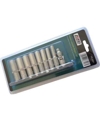 Zestaw nasadek długich 1/4" FR2081